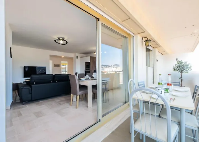 4p Proche Hyper Centre, Vue Mer, Parking - 4p Proche Hyper Centre, Vue Mer, Parking Mae-2153 * カンヌ