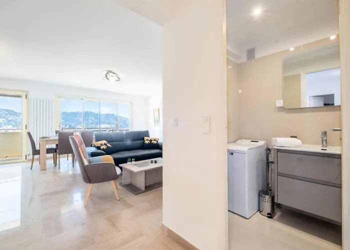 4p Proche Hyper Centre, Vue Mer, Parking - 4p Proche Hyper Centre, Vue Mer, Parking Mae-2153 アパート カンヌ